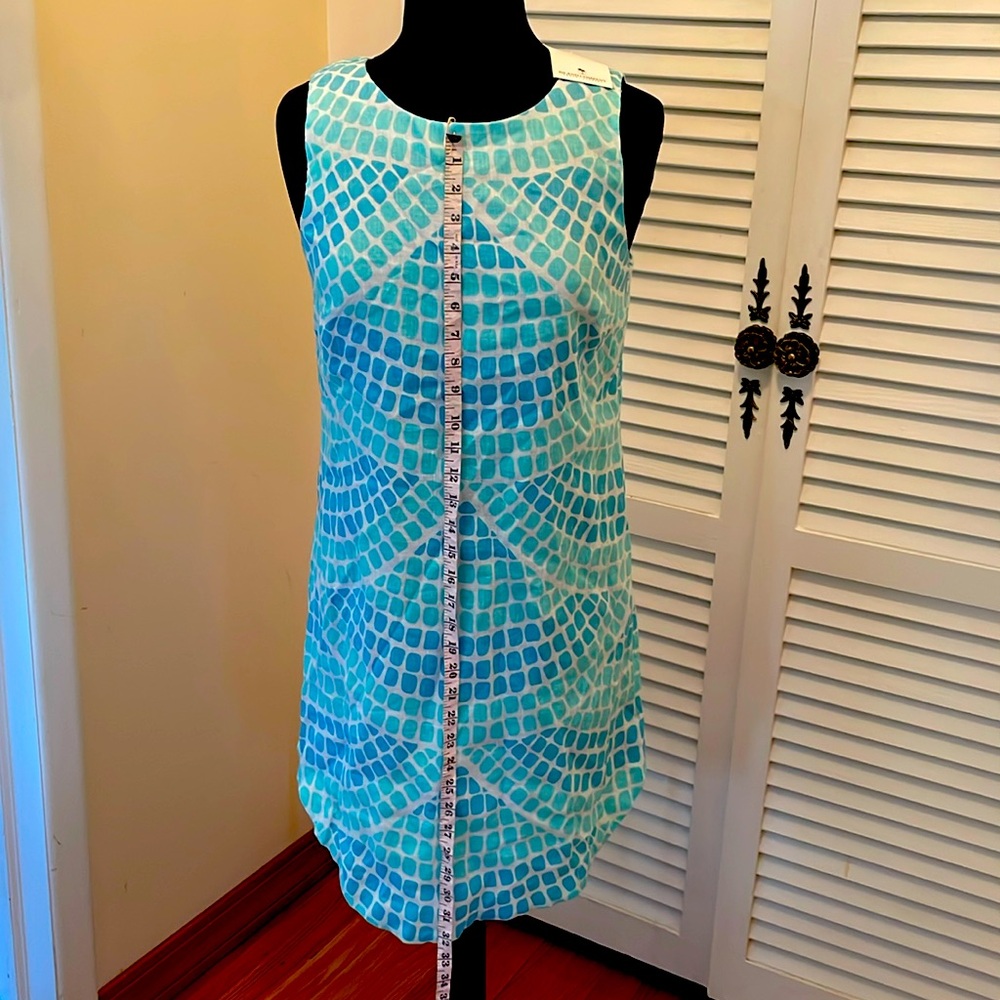 NWT dress Island Company size M zipper on a side perfect summer, linen